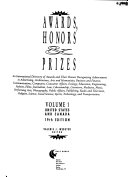 Copertina di Awards, Honors and Prizes