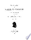 Copertina di Le opere di Galileo Galilei