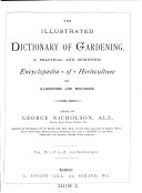 Copertina di “The” Illustrated Dictionary of Gardening
