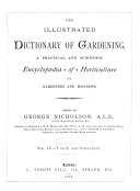 Copertina di The Illustrated Dictionary of Gardening: T to Z, and Supplement