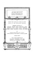 Copertina di Ancient History