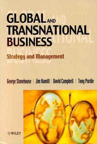 Copertina di Global and transnational business