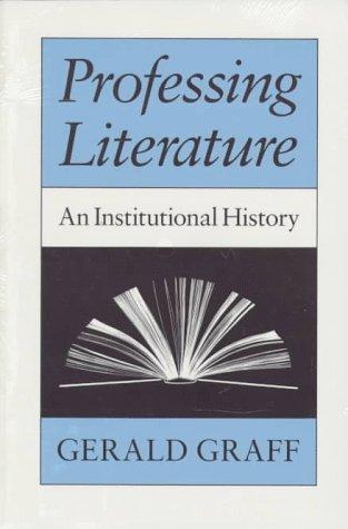 Copertina di Professing literature