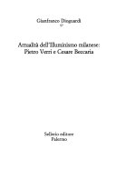 Copertina di Attualità dell'illuminismo milanese