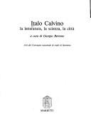 Copertina di Italo Calvino