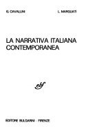Copertina di La narrativa italiana contemporanea