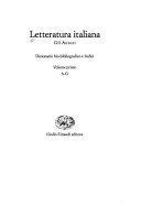 Copertina di Letteratura italiana