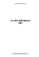 Copertina di Le cifre dell'editoria 1997