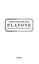 Copertina di Platone