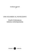 Copertina di Uno sguardo al Novecento