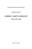 Copertina di Gabriel García Márquez
