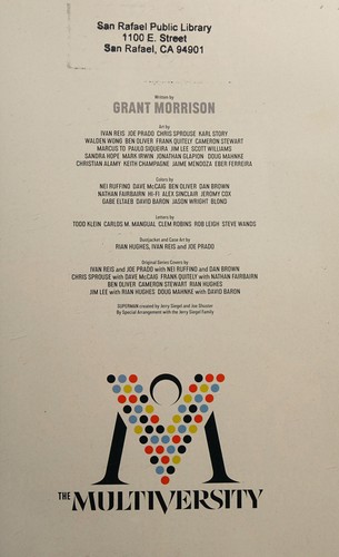 Copertina di The Multiversity
