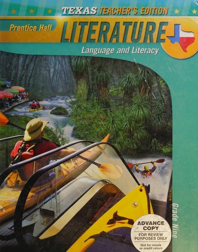 Copertina di Prentice Hall Literature--Texas--Language and Literacy--Grade 9