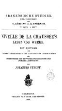 Copertina di Französische studien