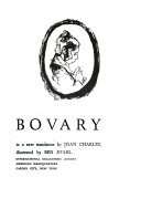 Copertina di Gustave Flaubert's Madame Bovary