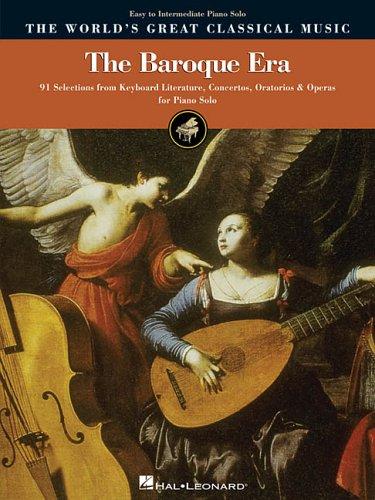 Copertina di The Baroque Era - Easy to Intermediate Piano