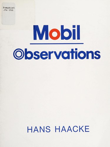 Copertina di Mobil observations