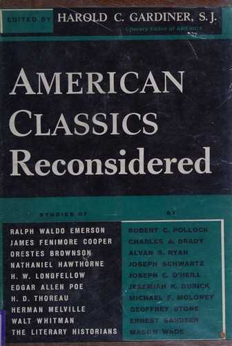 Copertina di American classics reconsidered