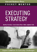 Copertina di Executing Strategy
