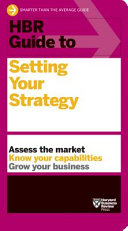 Copertina di HBR Guide to Setting Your Strategy
