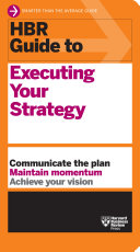 Copertina di HBR Guide to Executing Your Strategy