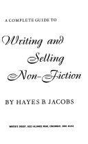 Copertina di A Complete Guide to Writing and Selling Non-fiction