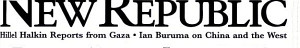 Copertina di The New Republic