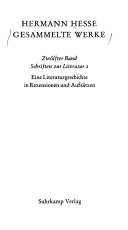Copertina di Gesammelte Werke