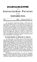 Copertina di Quartalblätter des Historischen Vereins für das Großherzogtum Hessen