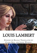 Copertina di Louis Lambert
