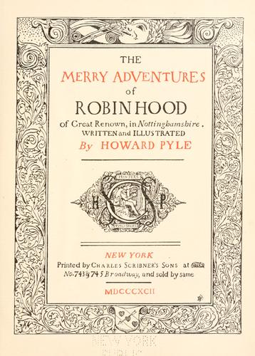 Copertina di Robin Hood