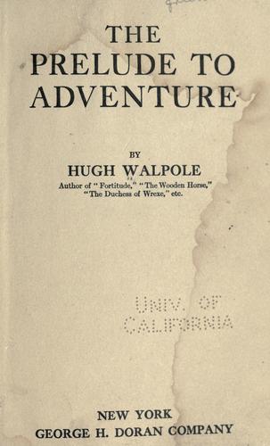 Copertina di The prelude to adventure