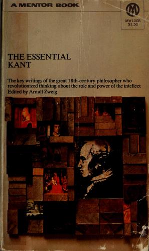 Copertina di The essential Kant
