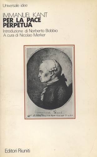 Copertina di Per la pace perpetua