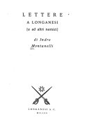 Copertina di Lettere a Longanesi (e ad altri nemici)