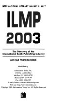 Copertina di International Literary Market Place 2003