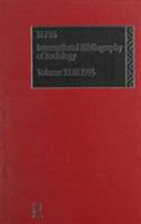 Copertina di IBSS: Sociology: 1993 Vol 43