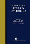Copertina di Theoretical Issues in Psychology