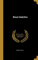 Copertina di Neue Gedichte