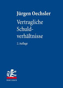 Copertina di Vertragliche Schuldverhältnisse