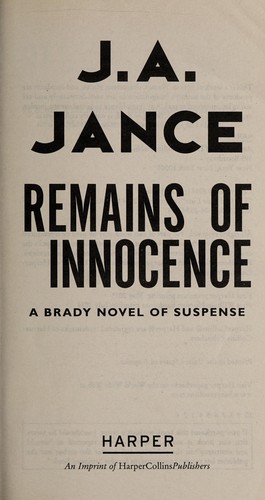 Copertina di Remains of innocence