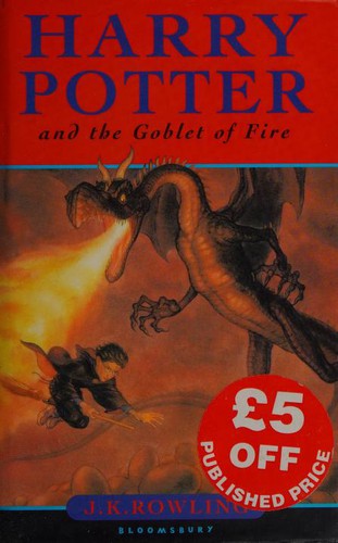 Copertina di Harry Potter and the Goblet of Fire