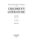 Copertina di The Oxford Encyclopedia of Children's Literature: Smad-Zwer, index