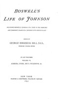 Copertina di Boswell's Life of Johnson