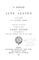 Copertina di A Memoir of Jane Austen