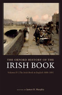 Copertina di The Oxford History of the Irish Book, Volume IV