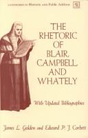 Copertina di The Rhetoric of Blair, Campbell, and Whately, Revised Edition (Landmarks in Rhetoric and Public Address)