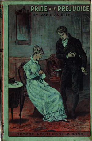 Copertina di Pride and prejudice. Routledge's ed