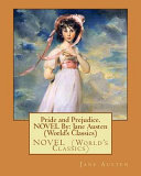 Copertina di Pride and Prejudice.Novel by