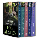 Copertina di Greatest Works of Jane Austen (Set of 5 Books)